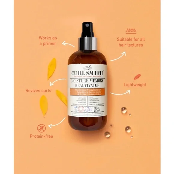 3/$10 CURLSMITH MOISTURE MEMORY REACTIVATOR - Picture 4 of 8